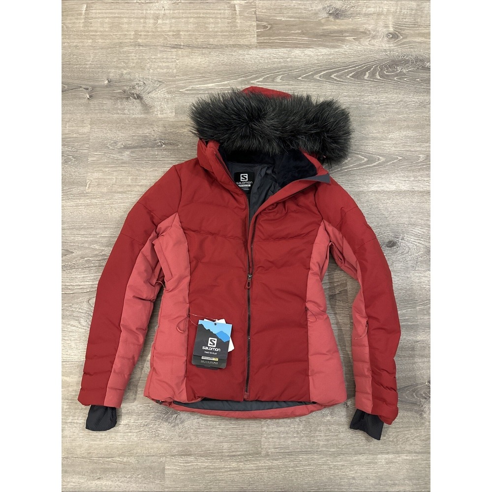 Solomon Women's Icetown Jacket Rio Red XS 600 Down